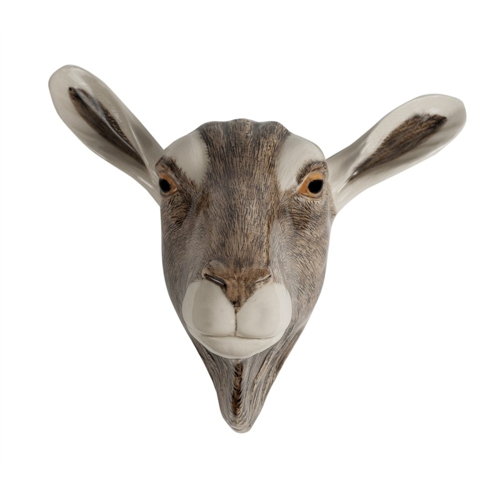 Quail Ceramics - Goat Face Wall Vase