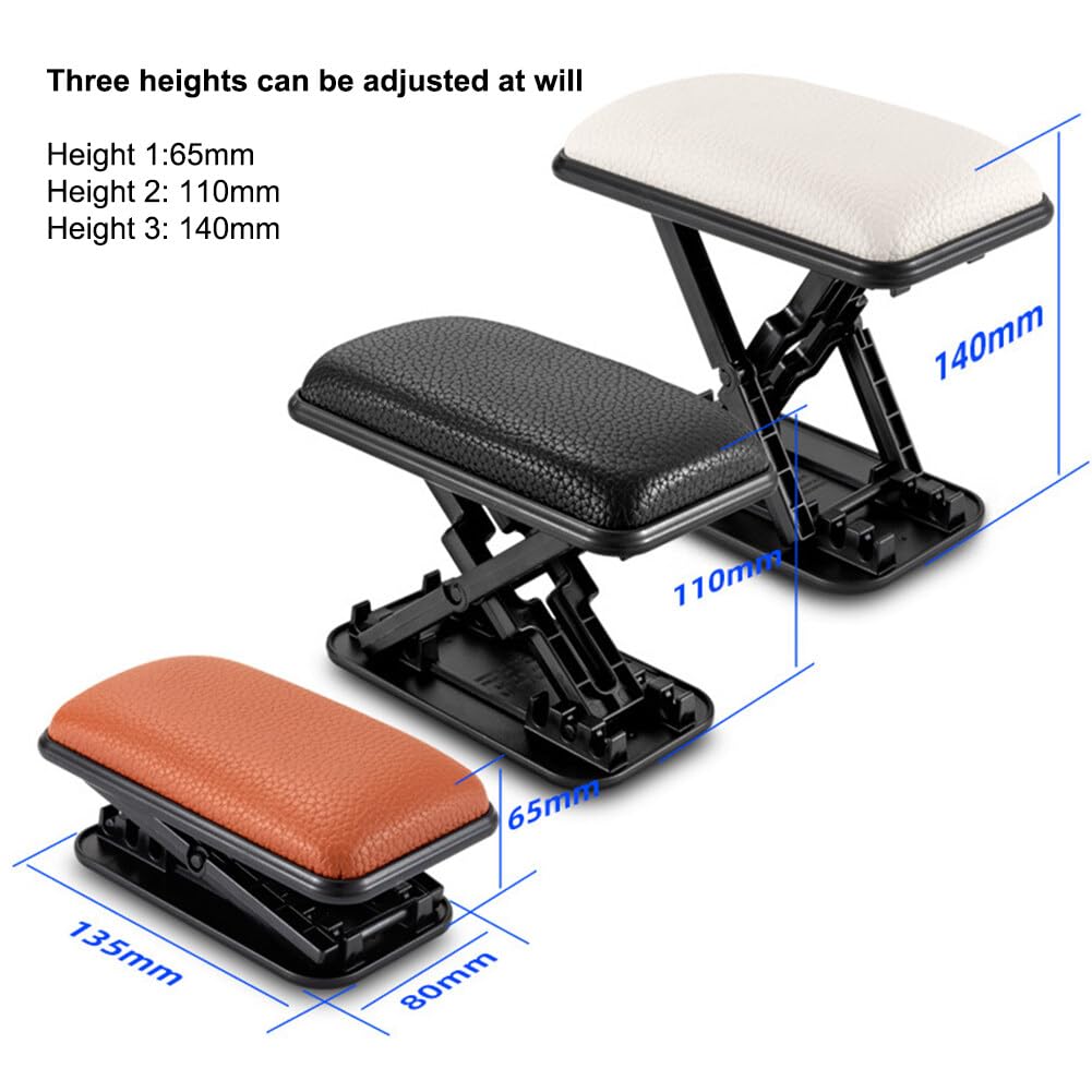 Reposabrazos Coche Universal Reposabrazos Universal Para Coche, Cojín De Protección Para El Reposabrazos De La Consola Central De Cuero PU, Caja De Almacenamiento - AliExprs Repuesto Silla Oficina Reposabrazos