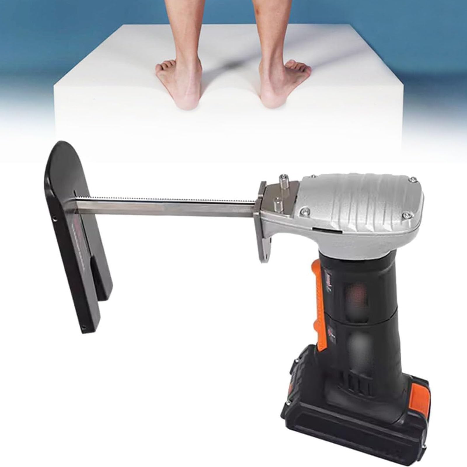 Sierra Alternativa para Cortar Espuma 6",8" Y 12": Herramienta De Corte Resistente, Diseñada para Cortes Rápidos De Producción De Todas Las Densidades De Goma Espuma,12"-DC