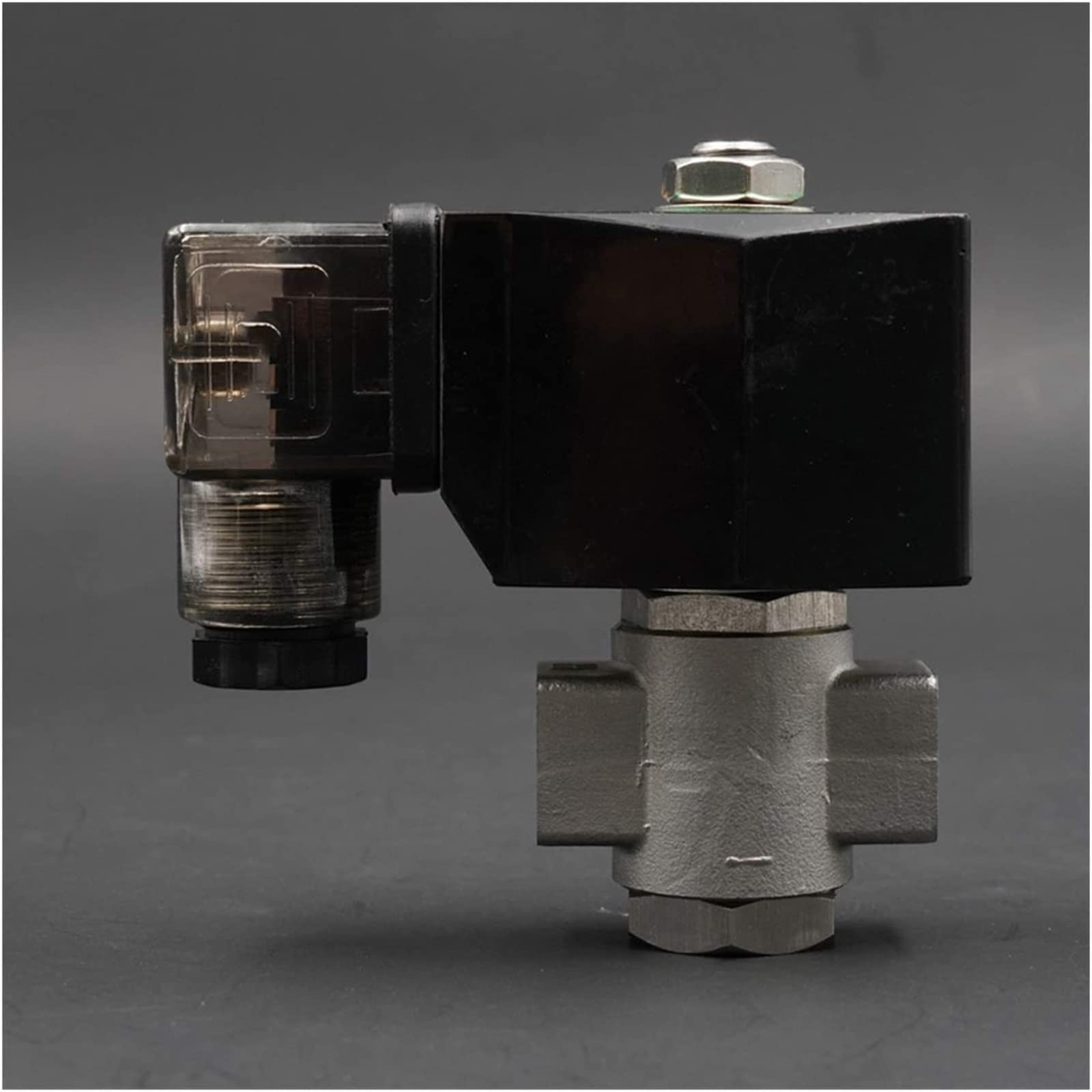 Elettrovalvola 2 Vie NC 1/4' NPT 24V AC, Alta Pressione 1160 PSI - Corpo In Acciaio Inox