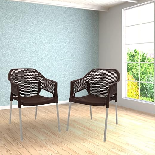 ITALICA Plasteel Arm Chair Set of 2