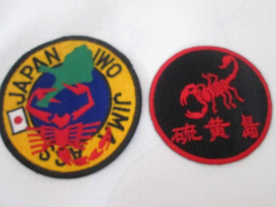 Amazon.co.jp: 硫黄島 自衛隊 航空 パッチ ワッペン レア 2枚組