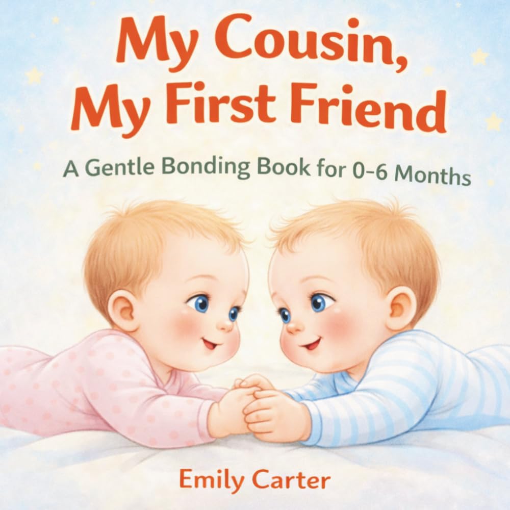 My Cousin, My First Friend: A Heartwarming First Baby Book for Newborns and Babies 0–6 Months Filled with Love, Bonding, and Sweet Baby Moments