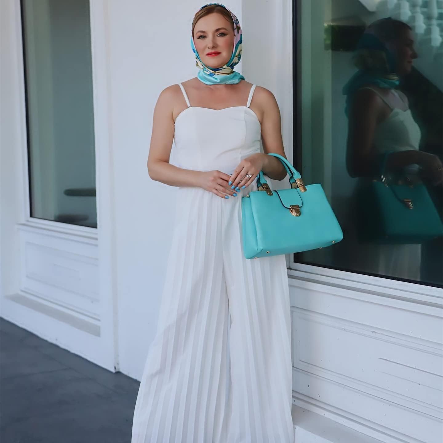 Dasein Women Satchel Handbags Top Handle Purse Medium Tote Bag Vegan Leather Shoulder Bag - Image 2