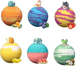 ADOCARN 6 Pçs Bola De Sal De Banho 1 Bombas De Banho De Bolha Bola De Banho De Óleo Bolas De Bolha Para Sal Marinho Orgânico Bola De Sal De Banho Para Banho Bola De Sal Banho Chuveiro