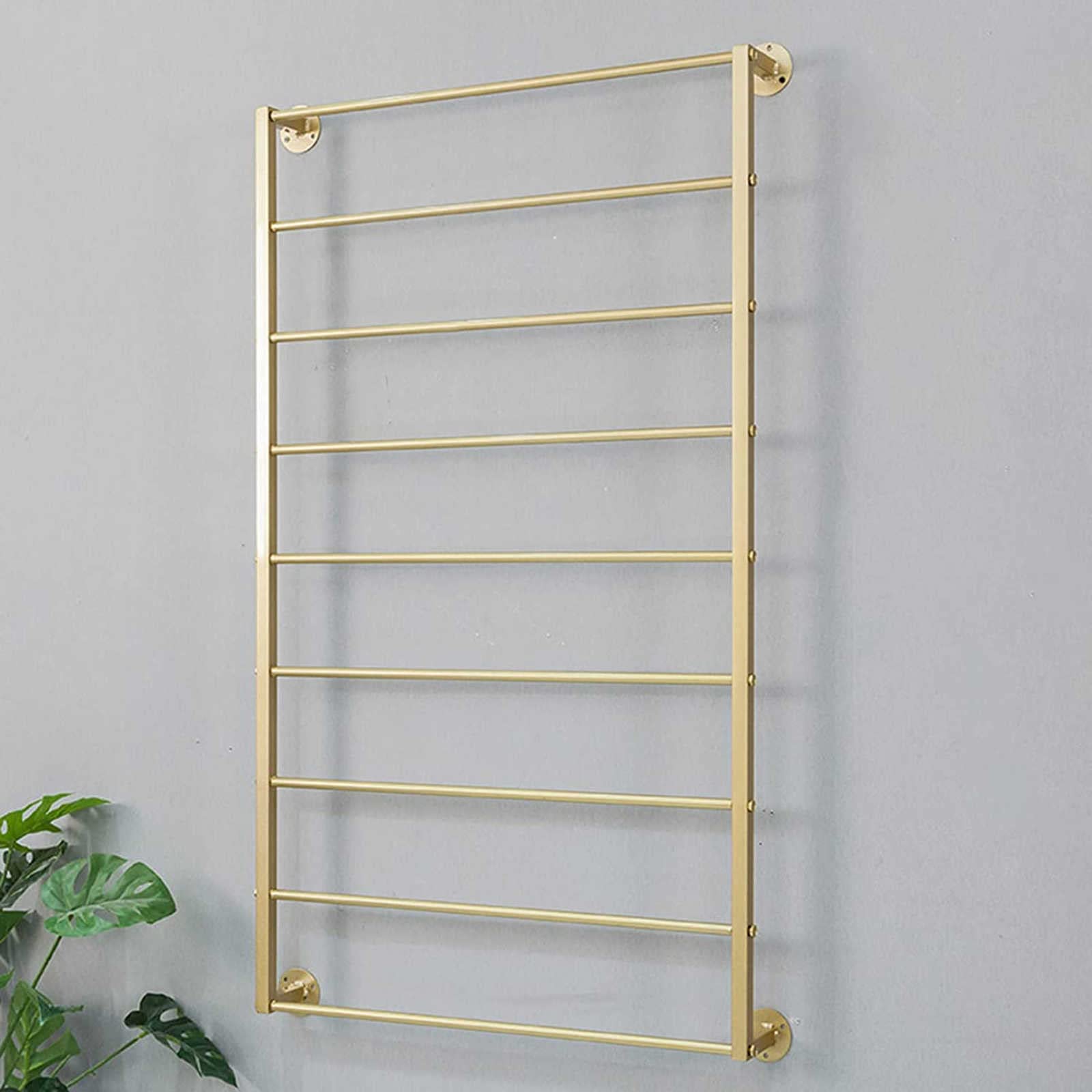 Ubra Soutien Gorge Porte-cravates Mural En Bois Naturel - Lot De 2 Avec 18 Crochets Rotatifs, Pour Cravates, Ceintures, Sacs Porte-cravates Mural Bois Naturel