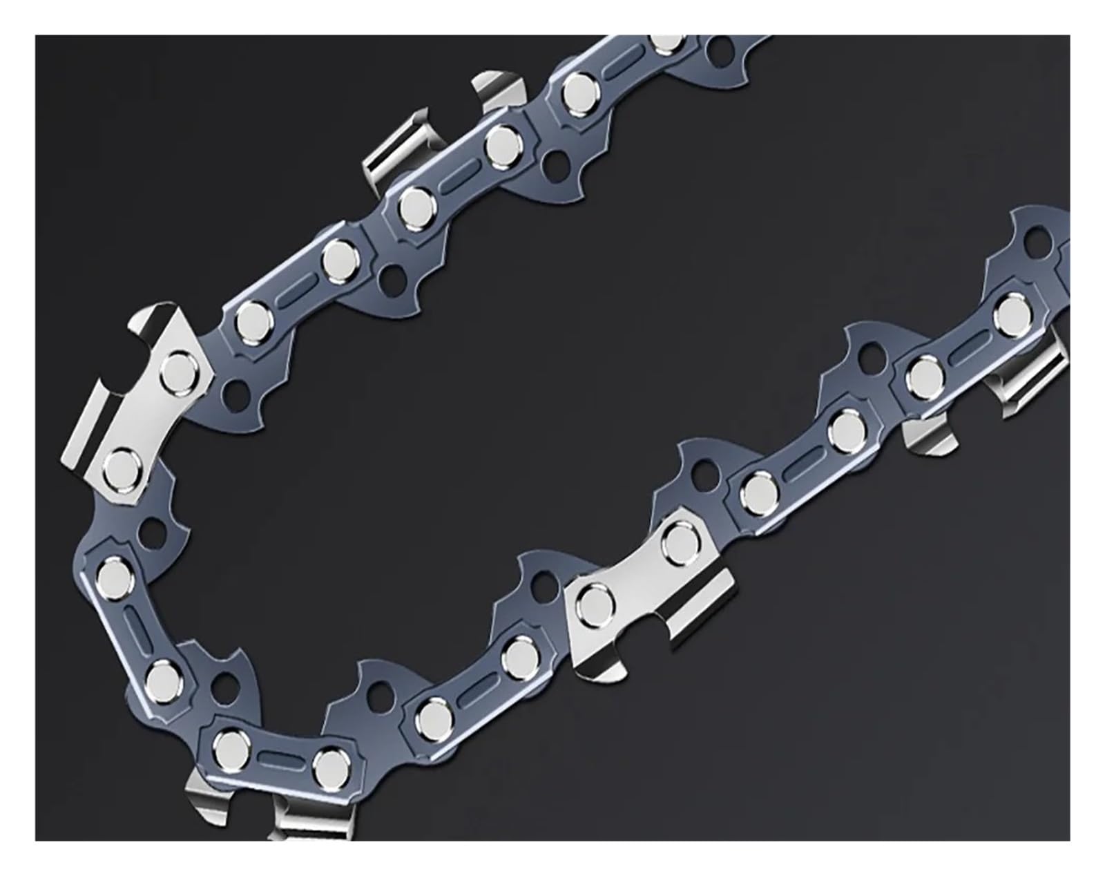 Cadena de motosierra de gasolina de 16", 64 eslabones, paso de 0,325", calibre de 0,058", dientes redondeados, barra de sierra for motosierra de gasolina(3pcs 16-inch Chain)