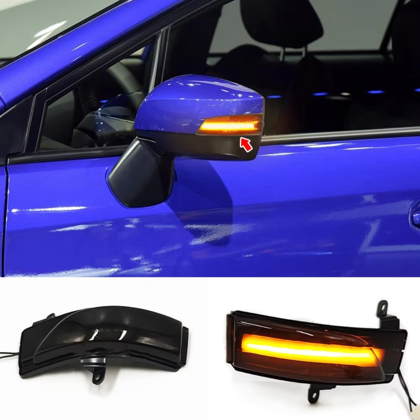 Auto luci indicatori Compatibile Con Subaru Per Outback 2015 2016 2017 2018 Per XV 2013 2014 Indicatore Lampeggiante Specchietto Laterale Di Direzione