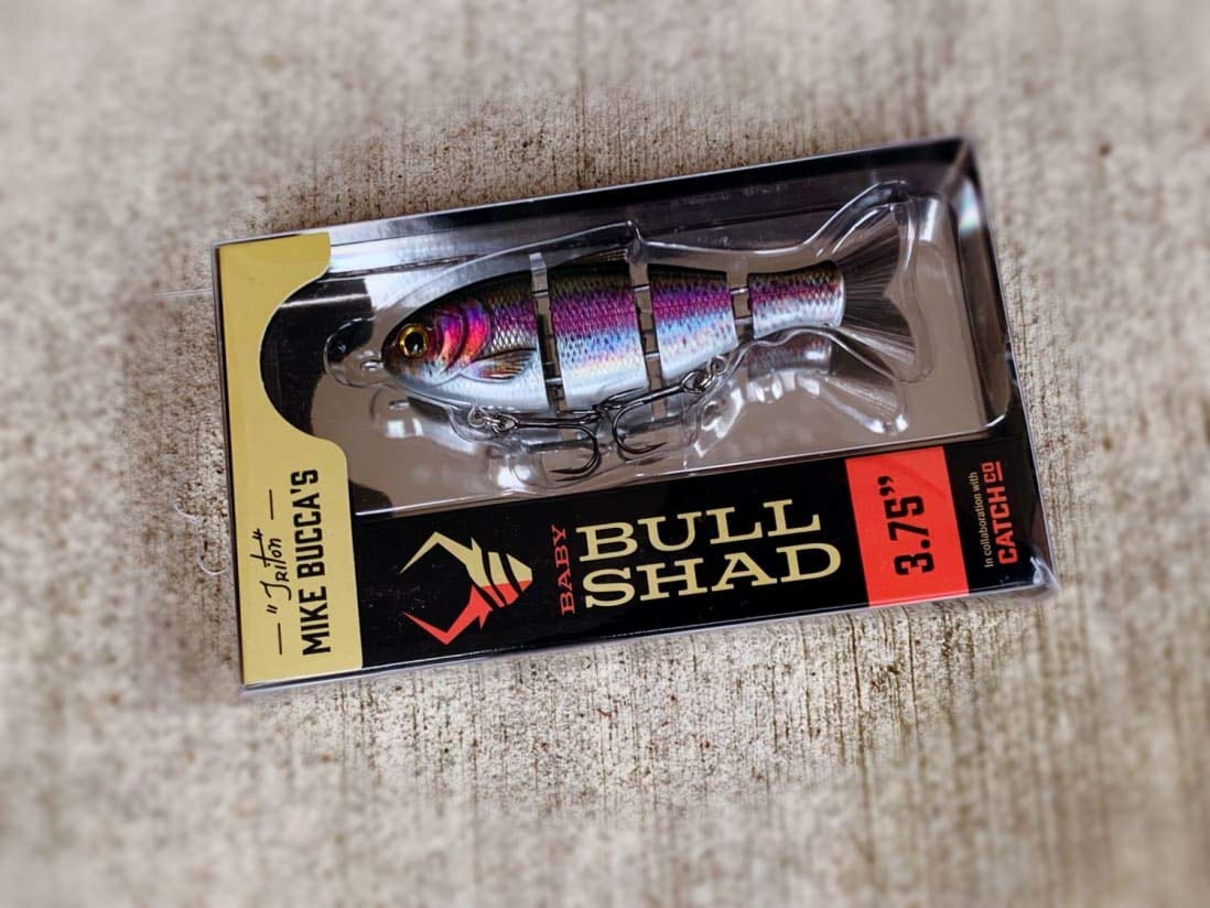 Bucca Baby Bull SHAD 9,5 cm 1/2 oz/Golden Shiner #6 (lot de 1