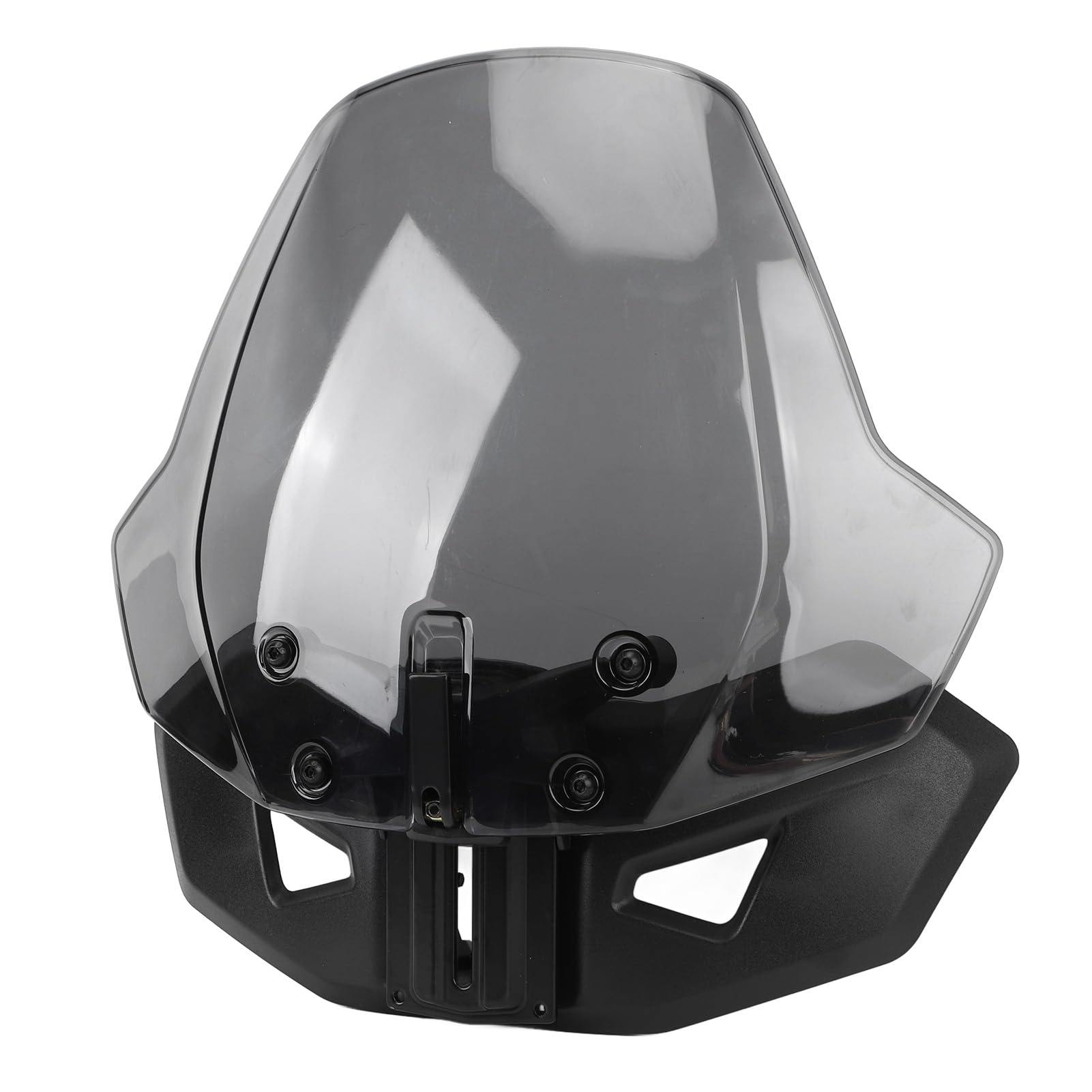 Einstellbare Windschutzscheibe 219401032, Maximale Auswirkung, Komfort, Einfache Installation, Anpassungen für Ryker 600, Ryker 900, Ryker Rally mit PC -Material (Grau)