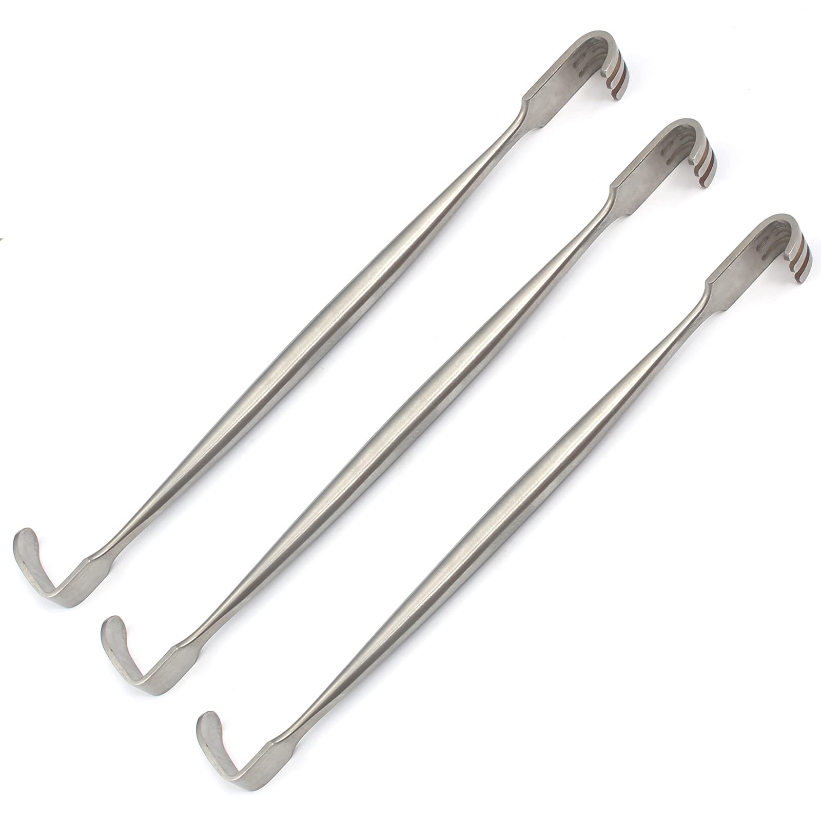 OdontoMed2011 3 PCS Retractor SENN Muller 6.25" Ends 20Ãƒâ€”6MM Blunt 7Ãƒâ€”9MM Stainless Steel Instruments ODM