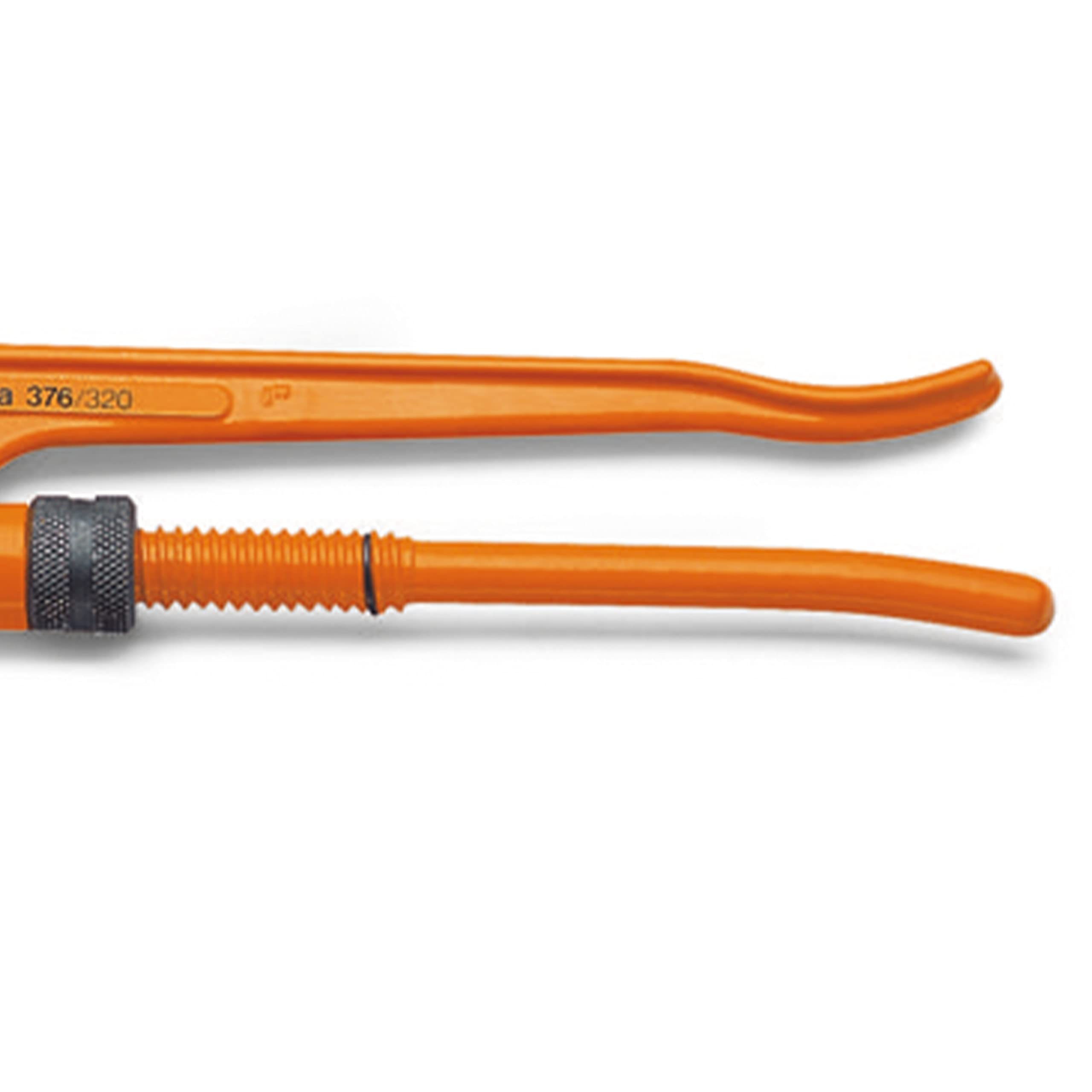 BETA - Giratubi Modello Svedese 550 mm con Ganasce Piane a 90° in Acciaio Forgiato, Chiave Giratubi Professionale per Serraggio Tubi e Raccordi Idraulici Officina Manutenzione Impianti, 376 550