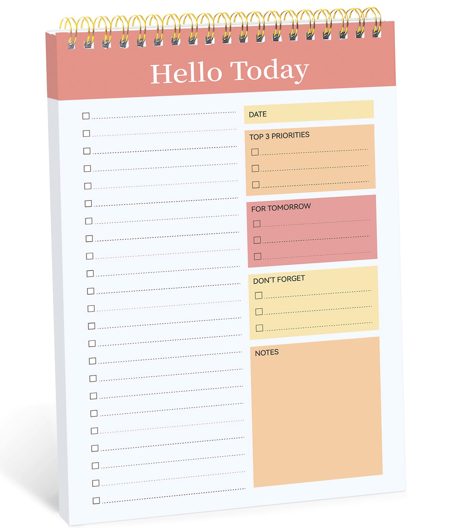 Taja To Do List Notepad - Boost Productivity! -25