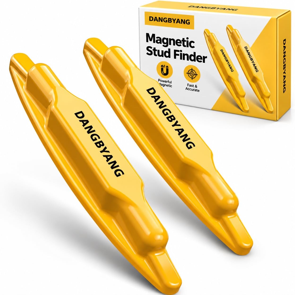 2 PCS Magnetic Stud Finder, wall stud finder