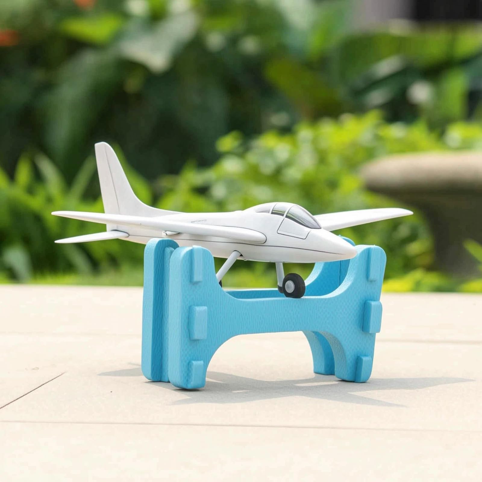 Supporto Aereo in Spugna Eva per Modelli RC Base Cavalletto Culla Fissa Compatibile con Diverse Dimensioni di Velivoli a Scoppio Ed Elettrici Adatto Lavoro Messa a Punto Sessioni di Volo