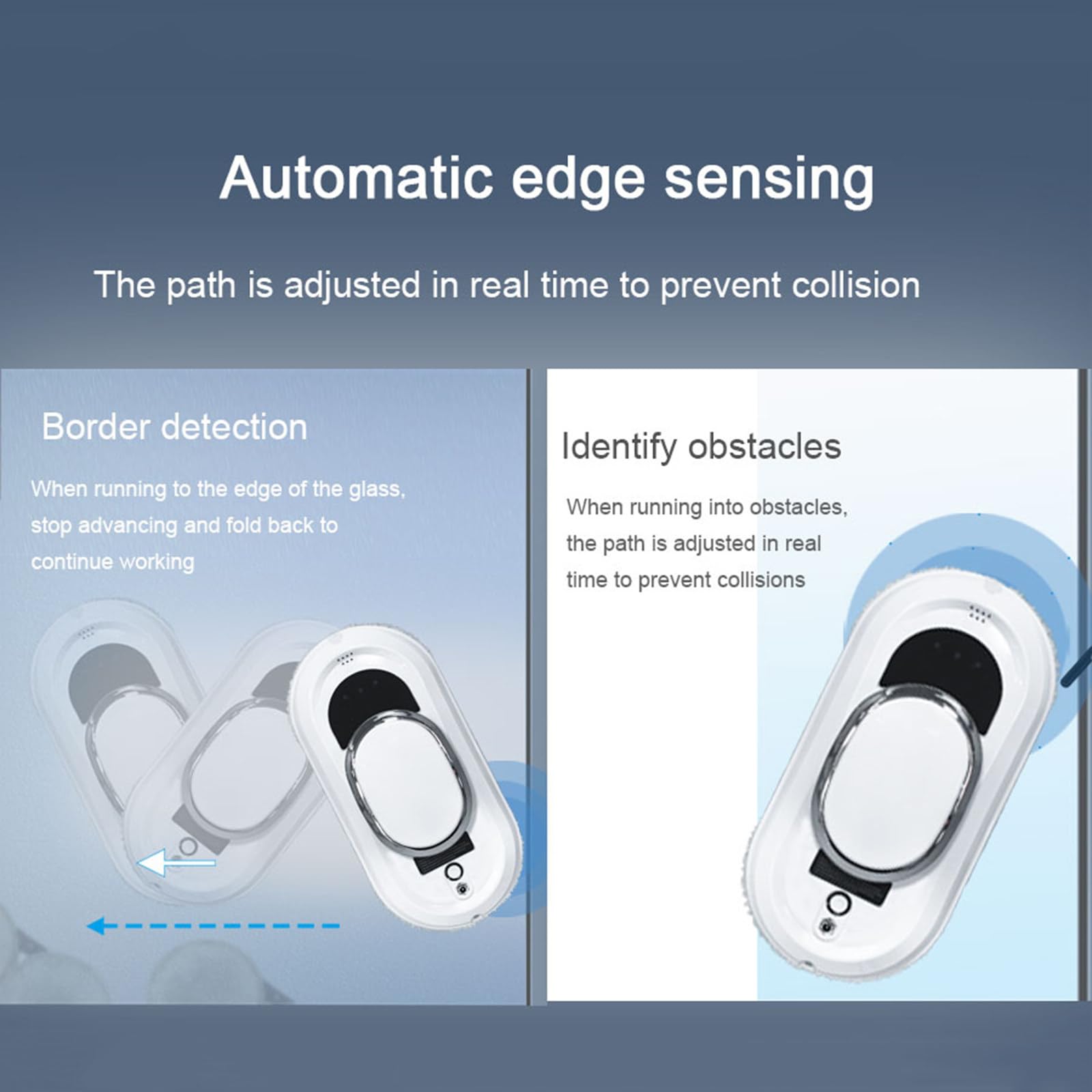 Robot Aspirapolvere Lavavetri Robot Lavavetri Elettrico Vetro Limpiacristales Telecomando