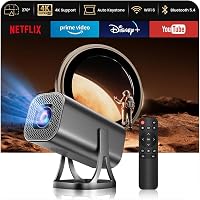 finade Mini Projektor 4K 1080P Android 12 WiFi 6 Bluetooth 5.4 Otthoni Mozi 1