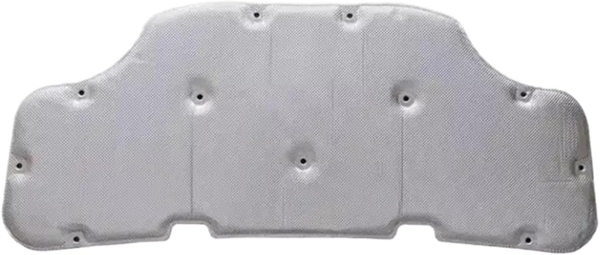 Heat Insulation Pad for Benz for GLB X247 2019 - 2023 Car Heat Sound Insulation Cotton Front Hood Engine Firewall Mat Pad Cover Noise Deadener Automobile Insulation(Silver)