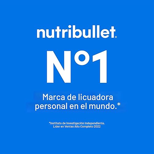 Miniatura 7 de nutribullet Licuadora portátil, inalámbrico, recipiente de 20 onzas, licuadora personal, USB-C recargable, negro, NBPB50100K