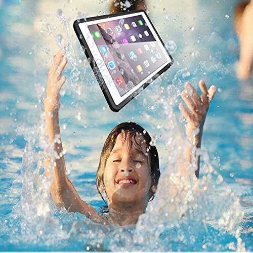 Ipad Pro 9.7/Ipad Air 2 Waterproof Case, Aicase Water Resistant Ip68 360 Degree All Round Protective Ultra Slimdust/Snow Proof With Lanyard For Apple Ipad Pro 9.7'' 2016/Ipad Air 2 9.7 Inch 2014 #TOP6