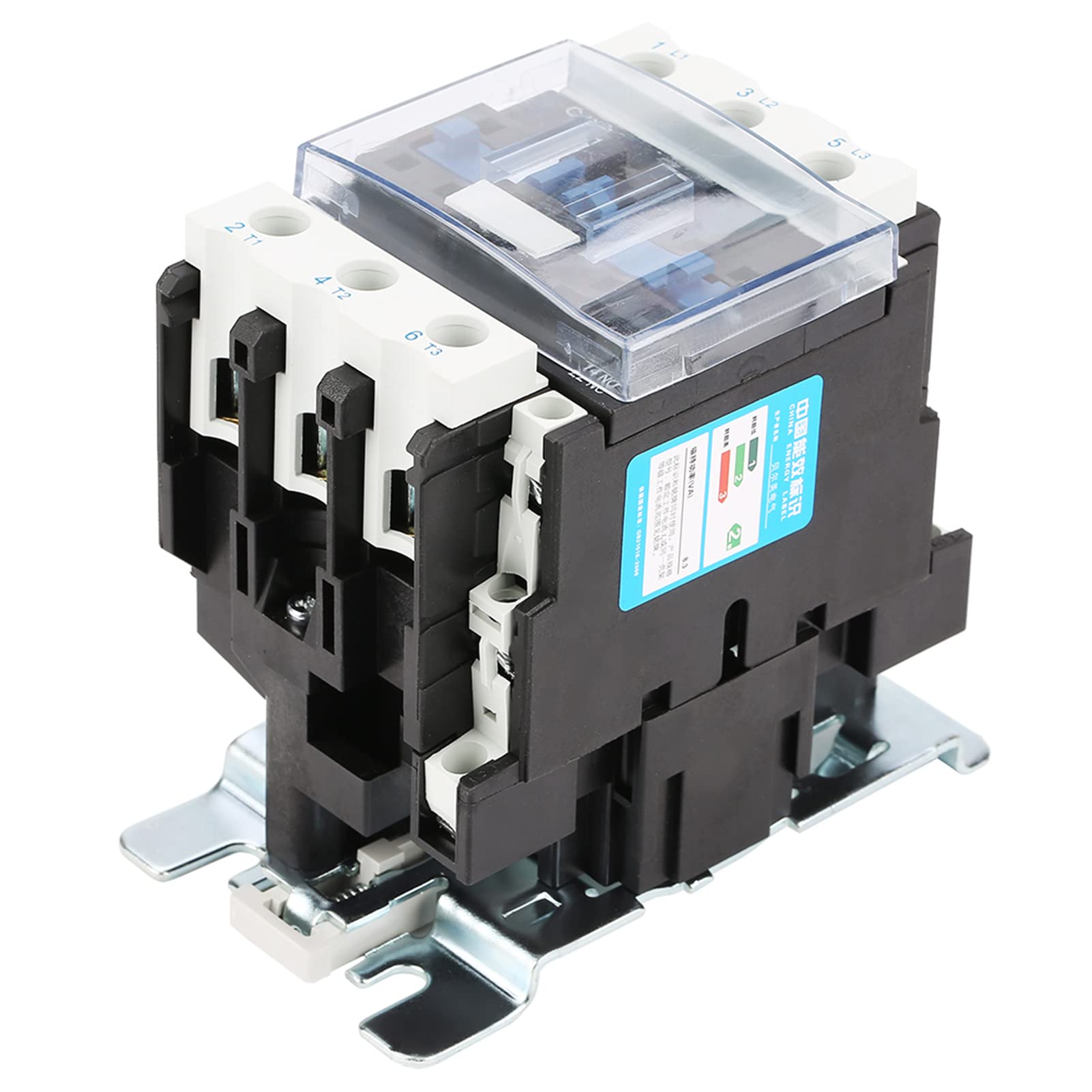 FTVOGUE Contactor de CA 220V 65A Contactor Eléctrico Industrial para