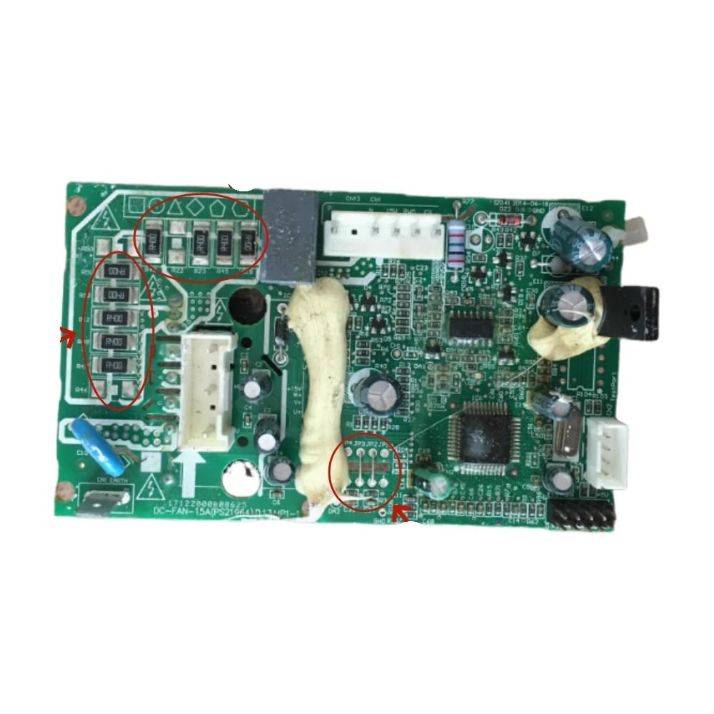 Fkymx S Compatible For Midea，Air Conditioning Fan Module Dc-Fan-15A (Ps21964) D.13.mp1-1 17122000008625(S)