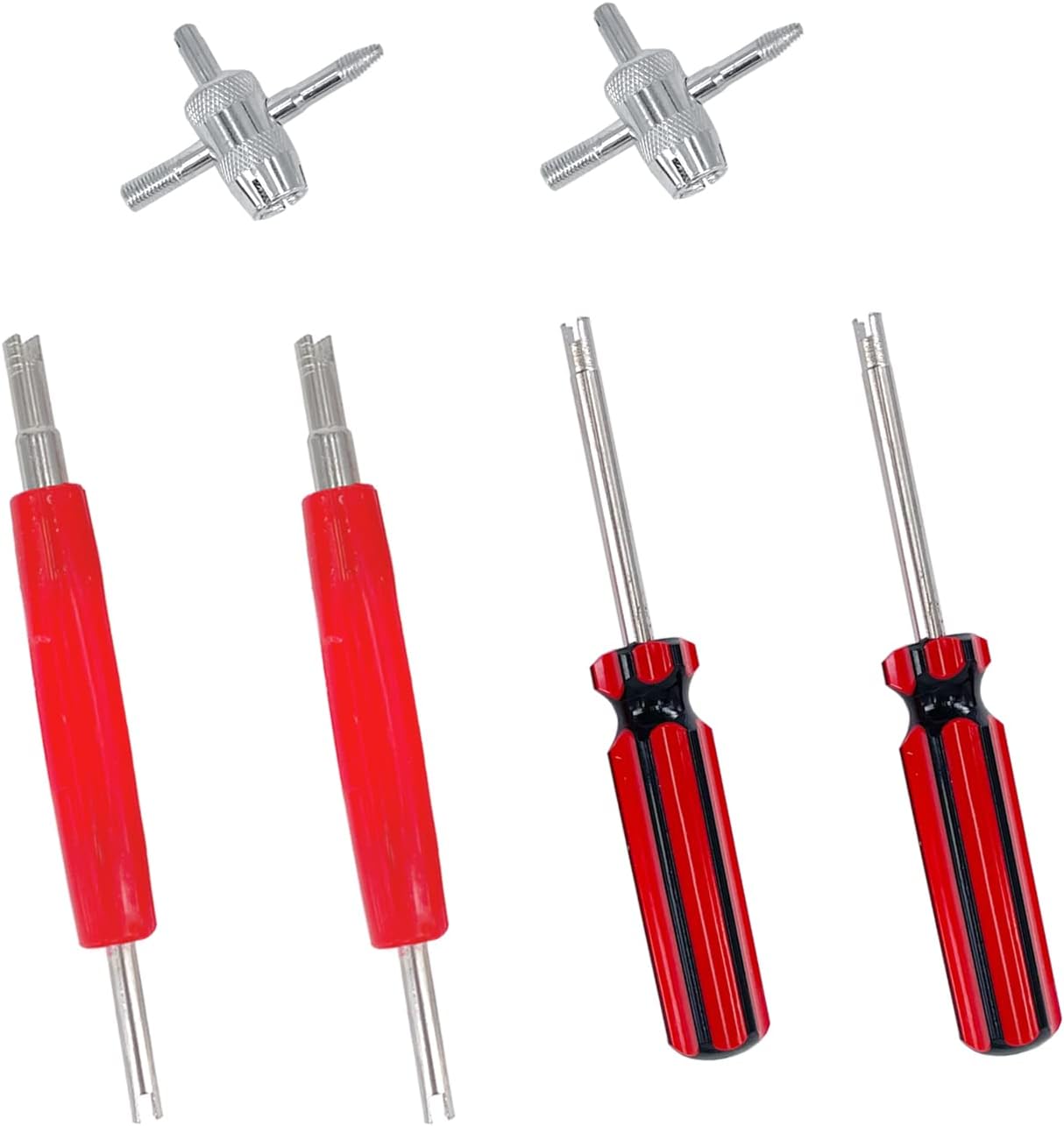 ZUFECY Tire Valve Removal Tool Installation Kit, 4Way