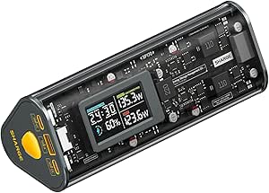 SHARGE Power Bank (Shargeek 170), 24000mah Portable Charger with 170W Output 2 USB C Ports&amp; 1 USB A Port. Battery Pack for Laptops MacBook Pro 16'',iPhone 17 16 15, Steam Deck, Galaxy S24