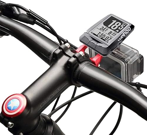 Miniatura 3 de Out Combo Combo Extended Mount para Wahoo Elemnt Bolt y Mini, adaptador de luz de bicicleta