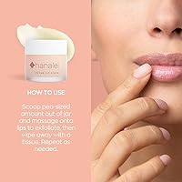 Vista 5 de Bálsamo azucarado para labios Maui con aceite de nuez de Kukui por Hanalei Beauty Company (libre de crueldad) peso neto 0.76 oz
