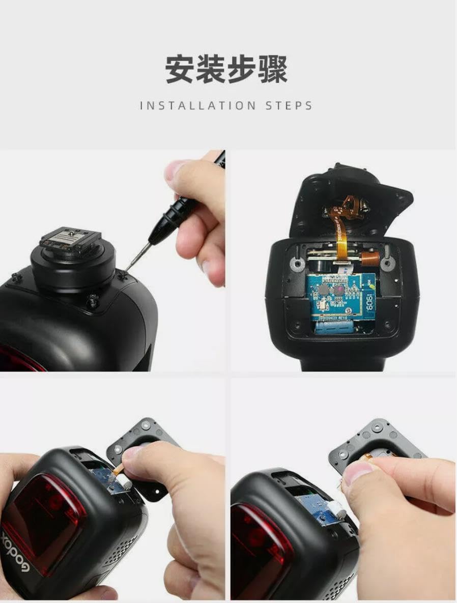 New Genuine Hotshoe Hot Shoe Base Foot Bracket Compatible with Godox V860II V860 II V860 II-N for Nikon Mount