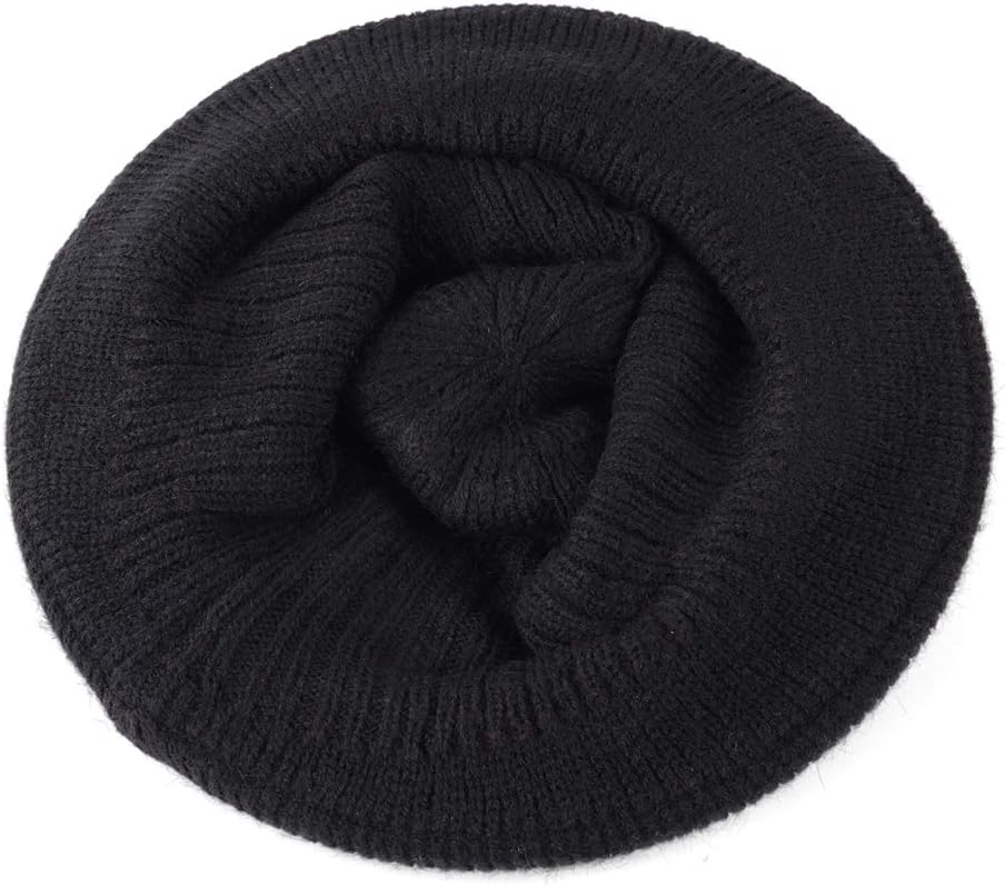 DOCILA Fashion Women Flower Cloche Caps Warm Knit Bucket Bowler Hats Vintage Wrinkled Beanie Caps - Image 7