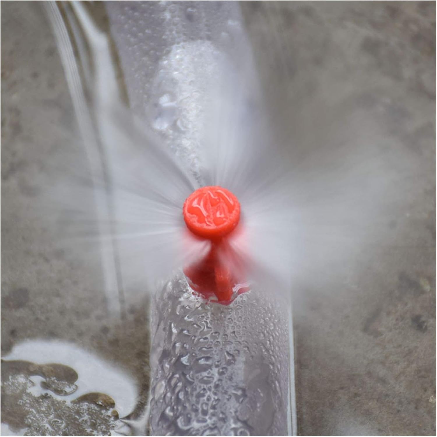 Hose Connector 90/180/360 Degree Thread Simple Refraction Nozzle Garden Irrigation Watering Flower Mist Nozzle Connection Sprayer 1000 Pc (Color : 180 Degree)