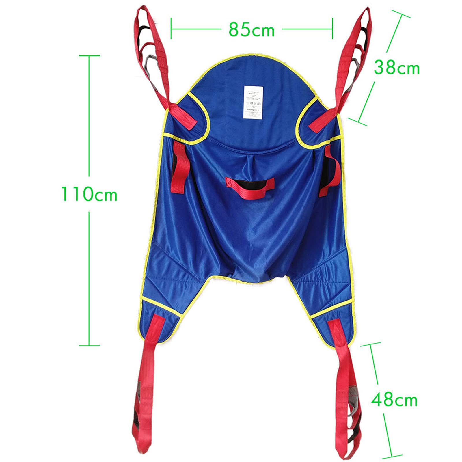ArnéS ElevacióN Paciente Cuerpo Completo,GrúA de Paciente,Eslinga de ElevacióN con Altura Ajustable para EnfermeríA, Anciano,Discapacitado,Carga MáXima 230 Kg