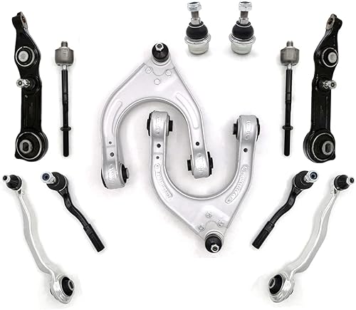 Juego de 12 brazos de control de extremos de barra de acoplamiento para Mercedes Benz W211 E320 E350