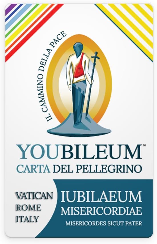 YOUBILEUM Pilgrim Card Prepaid Service Card Mercy Jubilee
