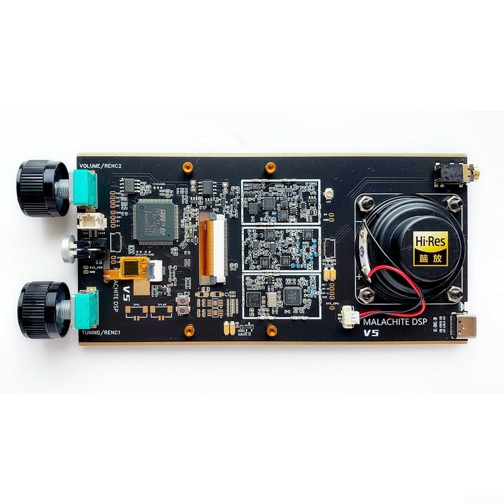 SPORTARC Funkempfänger V5 Malachit für DSP 1.10d mit optionalem Brett AM CW SSB NFM WFM, 1401952443