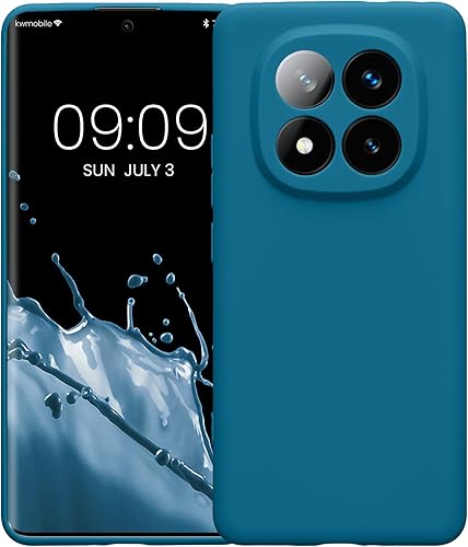 Vista 700 de kwmobile Funda compatible con Xiaomi Redmi Note 11 / Note 11S - Funda protectora de silicona TPU suave y delgada - Azul Báltico Azul (Baltic Blue)