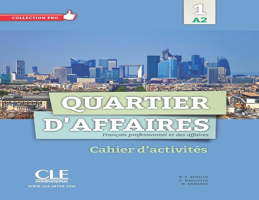 Portada de Quartier D Affaires 1-A2-Cahier D Exercices