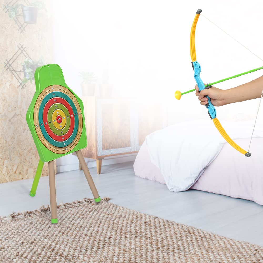 Mini Arco Composto 6" Con Frecce E Bersaglio: Set Da Tiro Per Ragazzi E Principianti