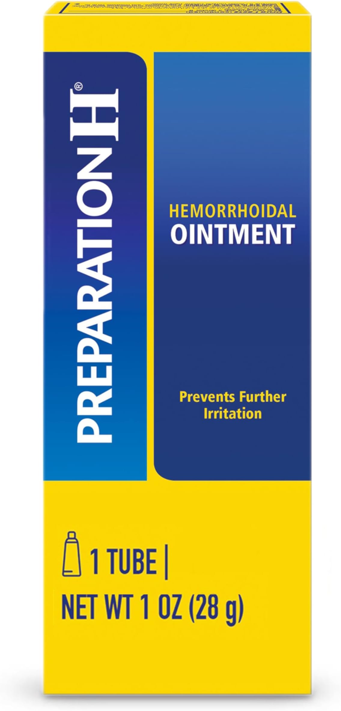 Hemorrhoid Symptom Treatment Ointment, Itching, Burning & Discomfort Relief, Tube (2.0oz)