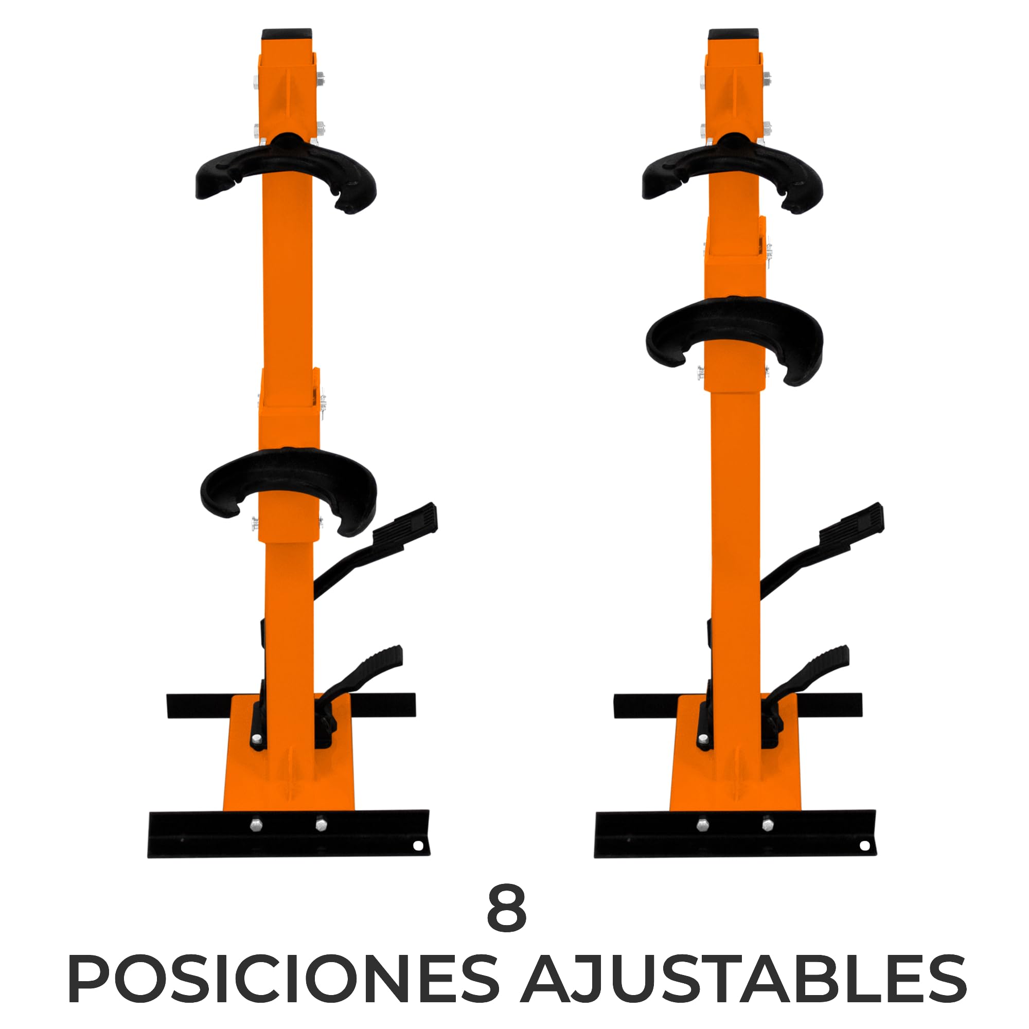 Compresor Hidráulico de Muelle de Bobina de 3 Toneladas | Compresor Muelles Amortiguadores 3000kg | 8 Niveles | Altura Ajustable Elevación 49,5-82cm | Herramienta de taller | Reparación de carros