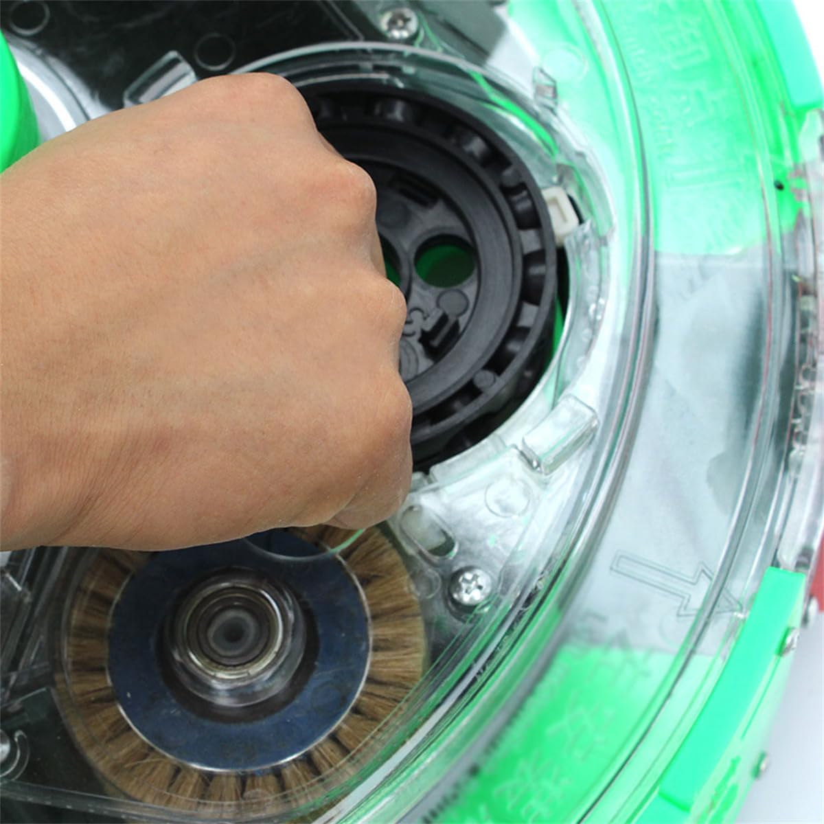 Garden Push Corn Seeder Planter, Seed Sower & Fertilizer Applicator,Lawn & Garden Spreaders Portable Hand Push Seeder, Hand Seed Spreader Fertilizer Applicator,10 Mouths