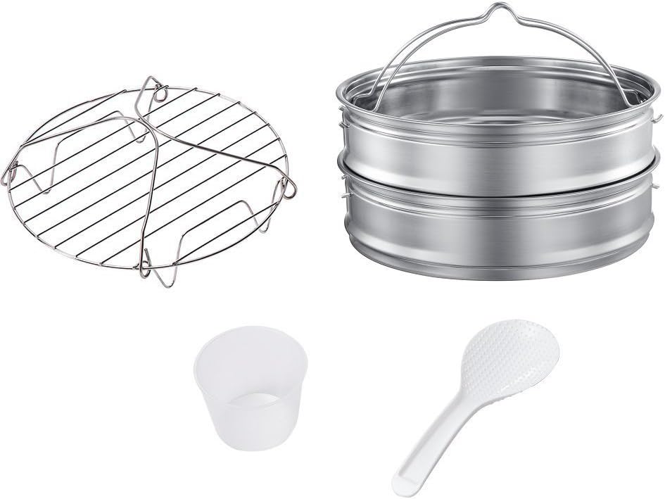 Black Friday - 60% OFF GoWISE USA 12-in-1 Electric Pressure Cooker + 50 Recipes for your Pressure Cooker Book with Measuring Cup, Stainless Steel Rack and Basket, Spoon (Copper)