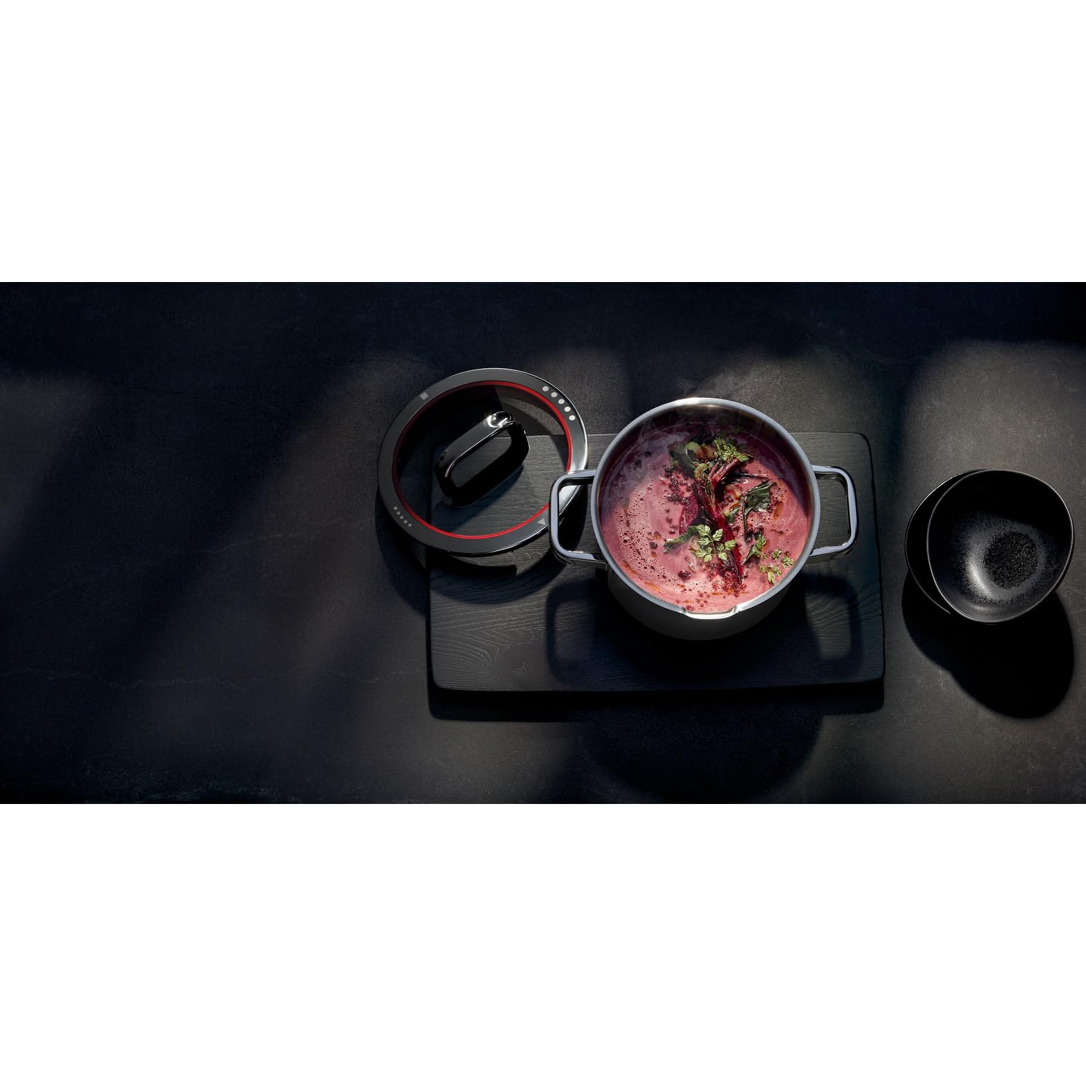 WMF Function 4 18/10 Stainless Steel 20cm Low Casserole with Lid