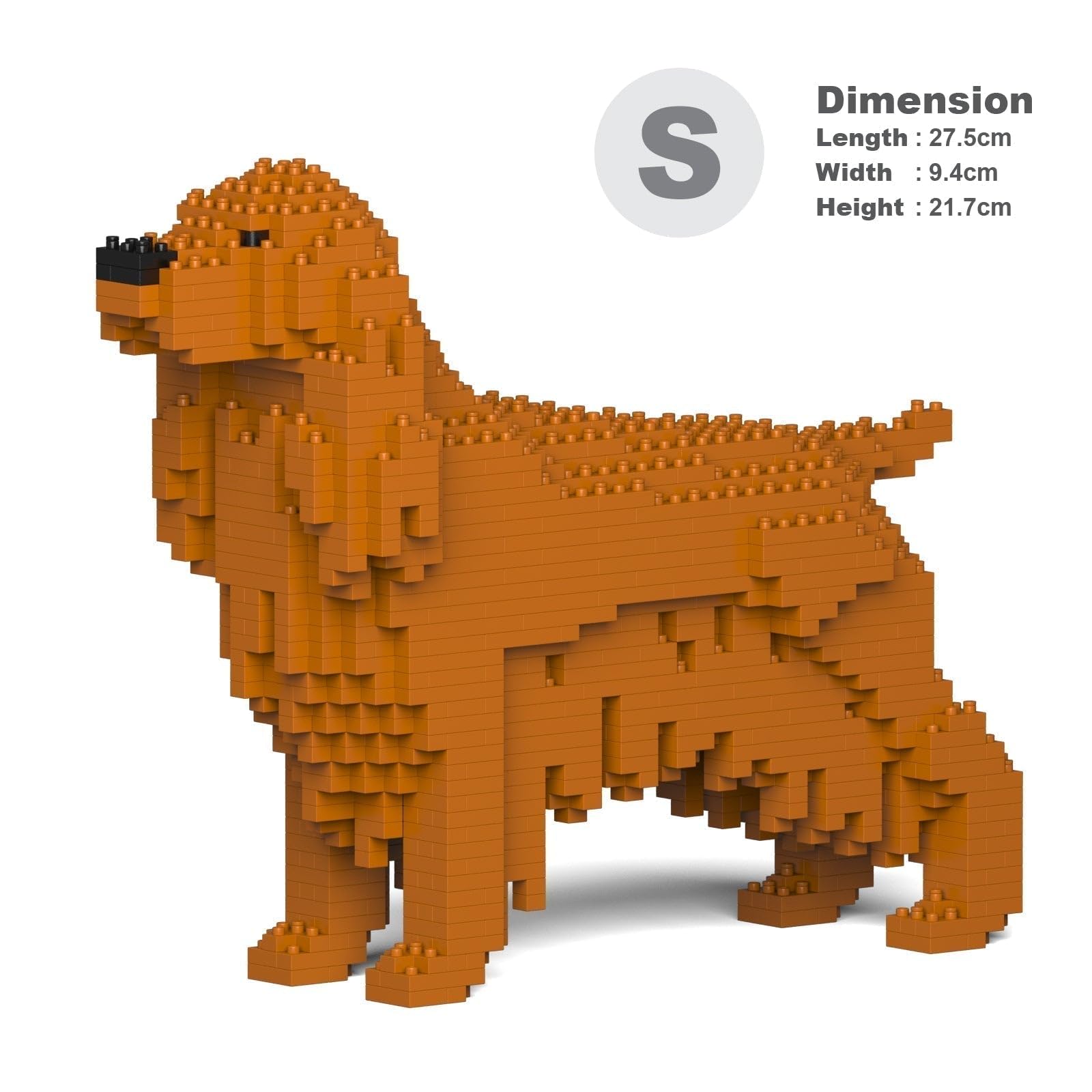 JECKA Animal Building Blocks for Kidults English Cocker Spaniel 01S-M03