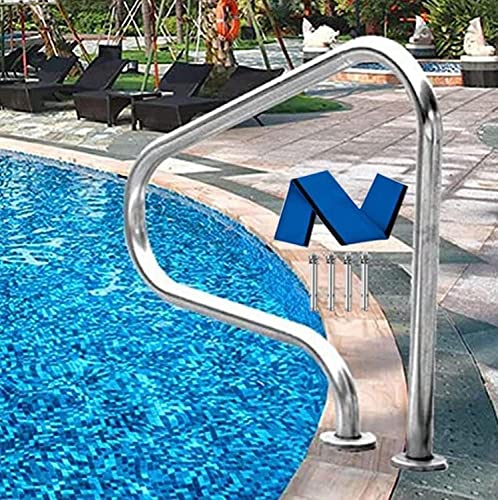 Barandales de Seguridad para Piscina 31.5" Acero Inoxidable miniatura 1