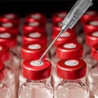 Vista 7 de 100 unidades de jeringas de laboratorio desechables de 5 ml/cc con aguja de 22Ga de 1.25 pulgadas Luer Lock, empaquetadas individualmente