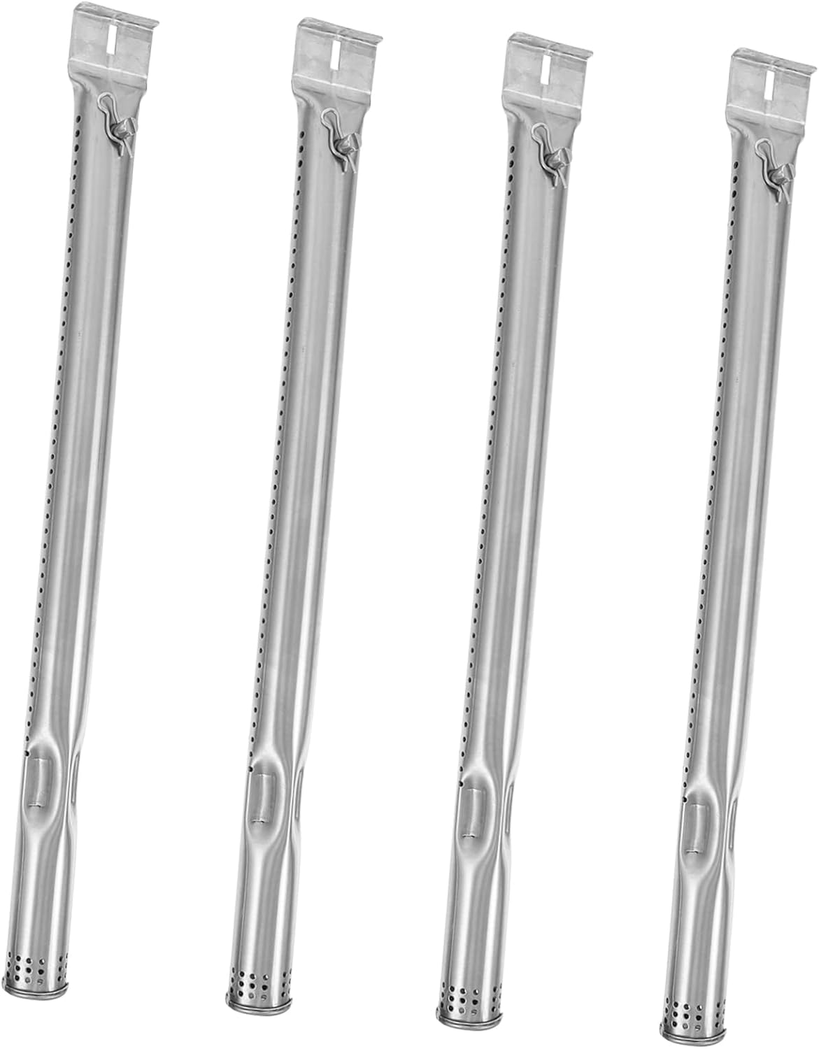 BESPORTBLE 4pcs Griddle for Gas Grill Stainless Steel Grill Tube BBQ Accessories Easy Install Parts