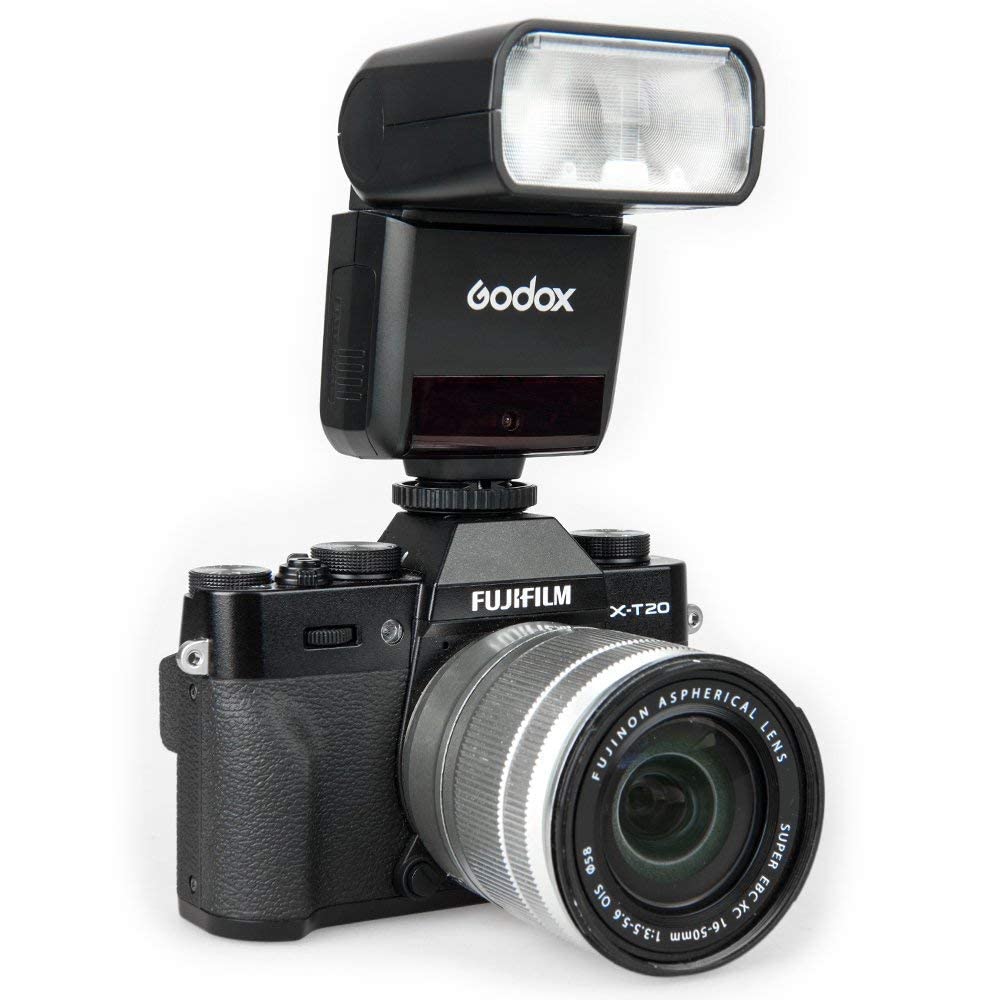 Godox TT350F TTL Kamerablitz Speedlite Blitzgerät für Fuji Kamera | 2.4G Wireless X System,GN36 1/8000s TTL HSS,Mini Kamera Blitzgerät für Fuji X-Pro2 X-T20 X-T2 XPro1 X-T10 X-E1 X-A3 X100F